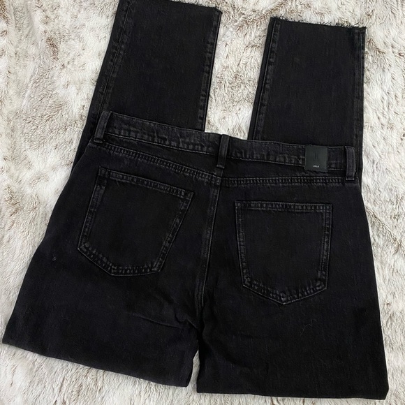 HALE Women Boyfriend Jeans | High Rise Straight Leg Boyfriend Jeans | Straight - Picture 11 of 11